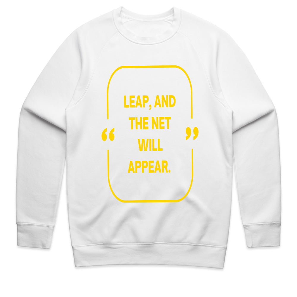 Leap of Faith" Inspirational Quote Tee