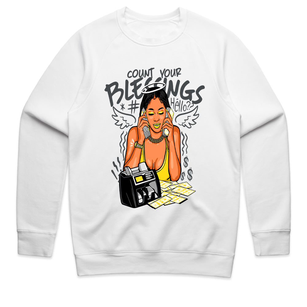 Count Your Blessings" Hustle & Halo Tee