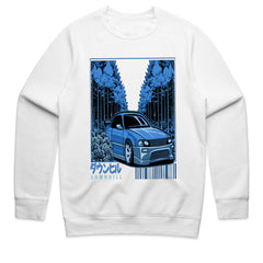 Downhill Touge Racer T-Shirt – Night Drift Forest Run Edition