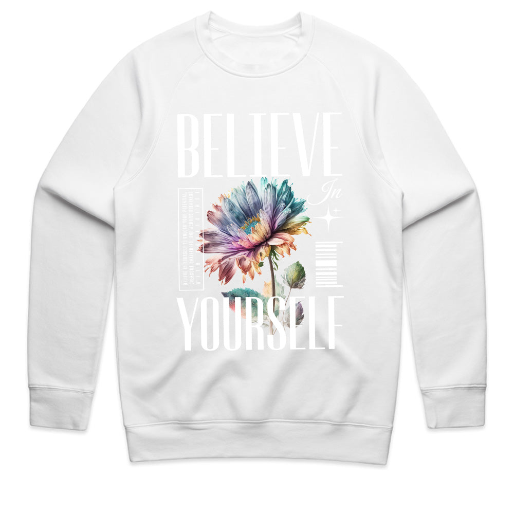 Radiant Bloom: Believe In Yourself Tee