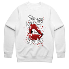 Silence Speaks: Bold Lip Statement Tee