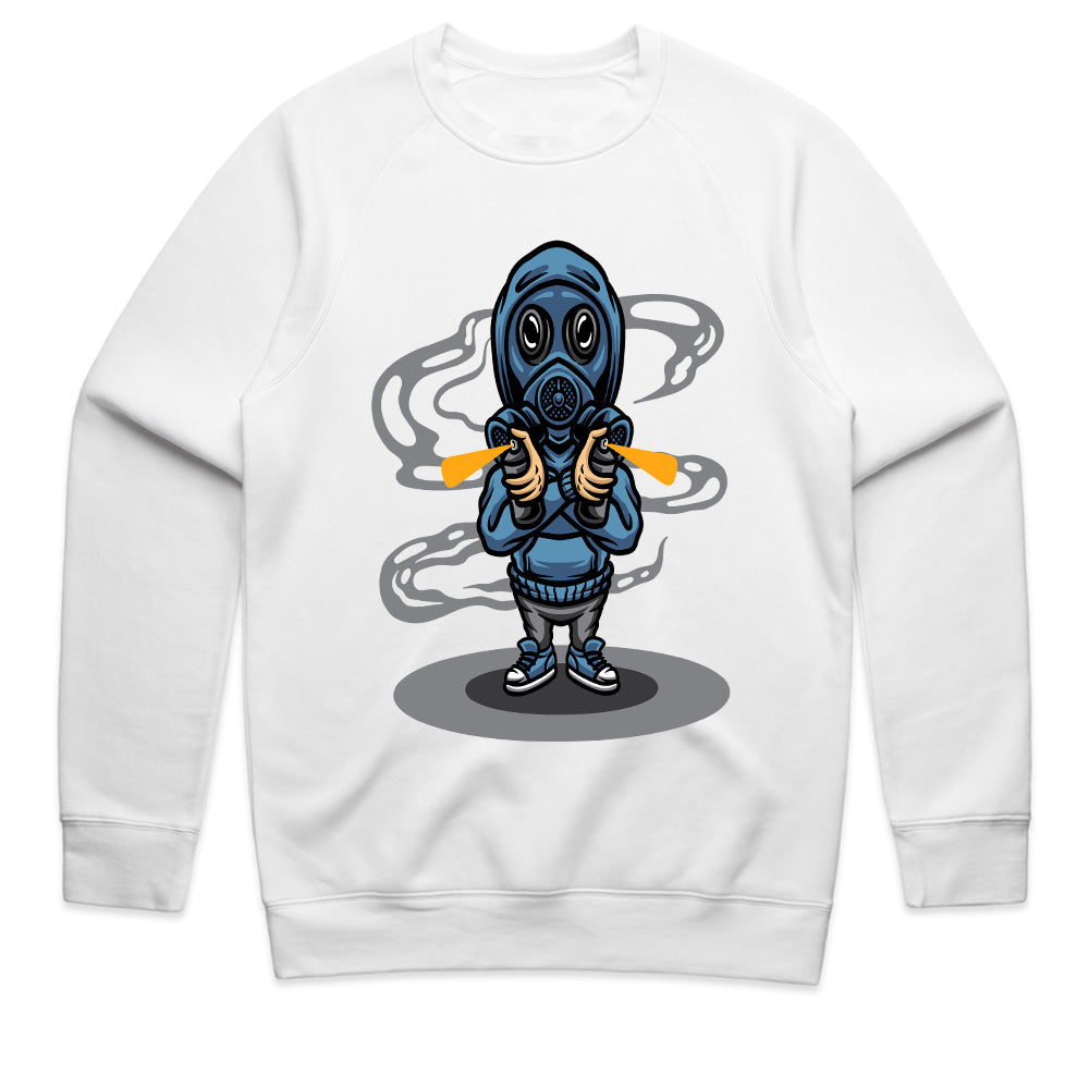 Gas Mask Rebel: Urban Survivalist Tee