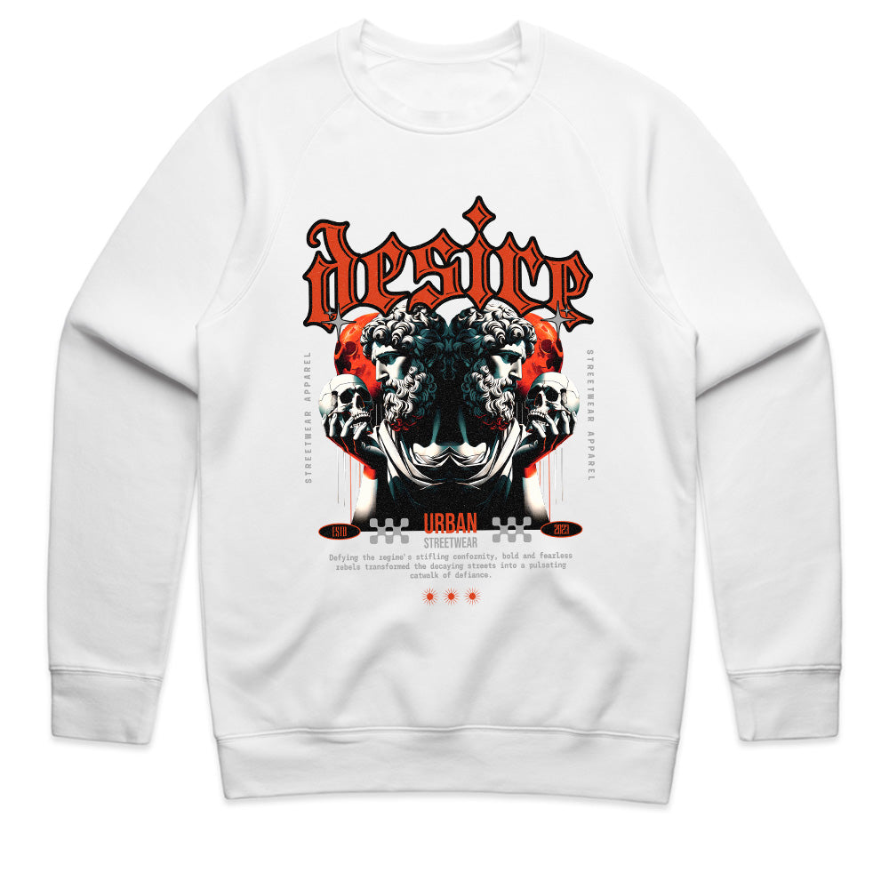 Desire Rebellion: Urban Gothic Streetwear Tee