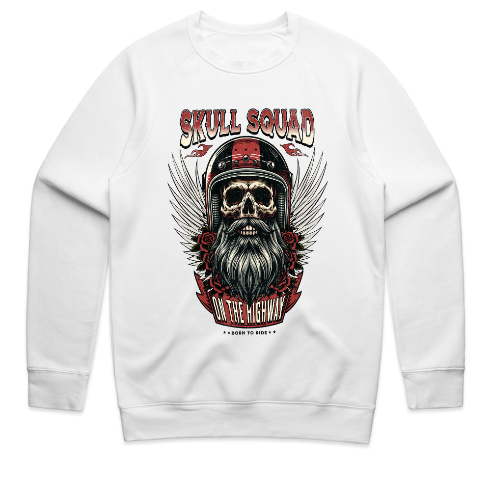 Skull Squad Biker T-Shirt – Ride Hard, Rule the Highway
