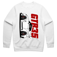 GT-R35 Side Profile Performance T-Shirt – Pure JDM Power