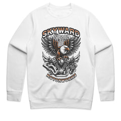 Skyward Motorworks" Est. 2002 Eagle & Engine Tee
