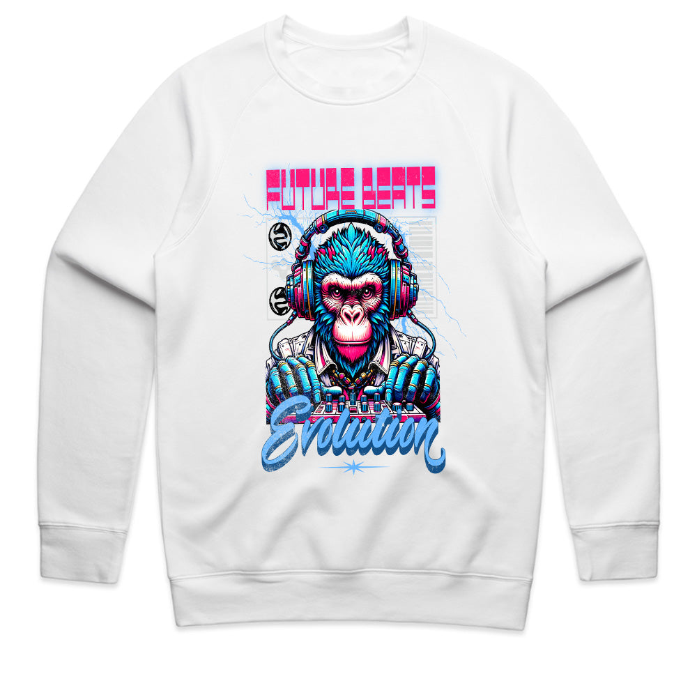 Future Beats Evolution" Neon DJ Ape Tee