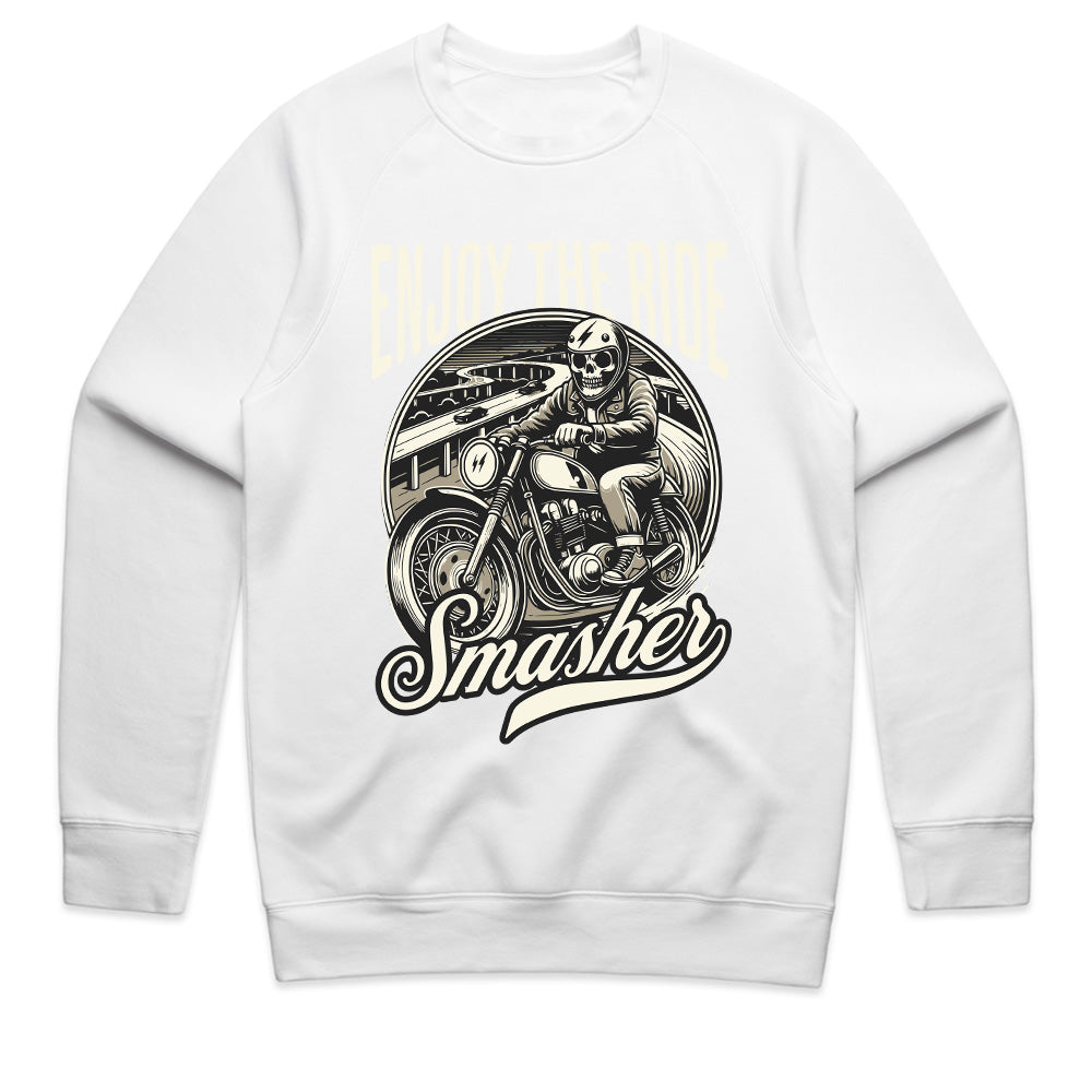 Enjoy the Ride Smasher Biker T-Shirt – Full Throttle Freedom