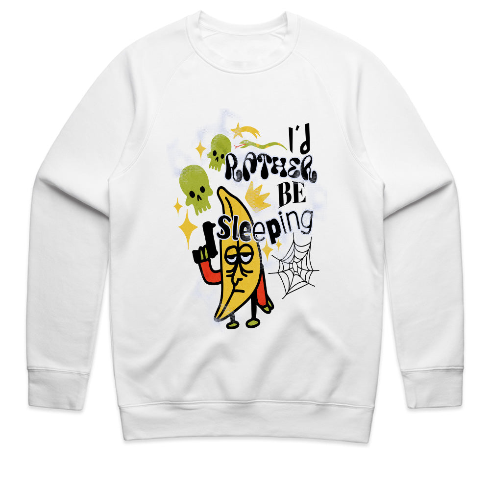"I'd Rather Be Sleeping" Grumpy Banana Tee