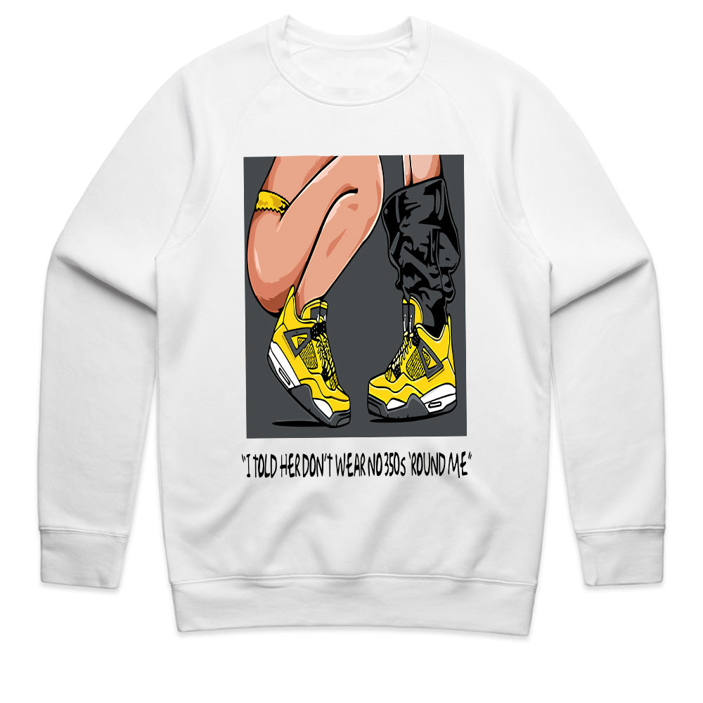 Sneaker Flex: Yellow Heat Tee