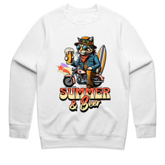 Summer & Beer Biker T-Shirt – Ride, Relax & Enjoy the Vibes