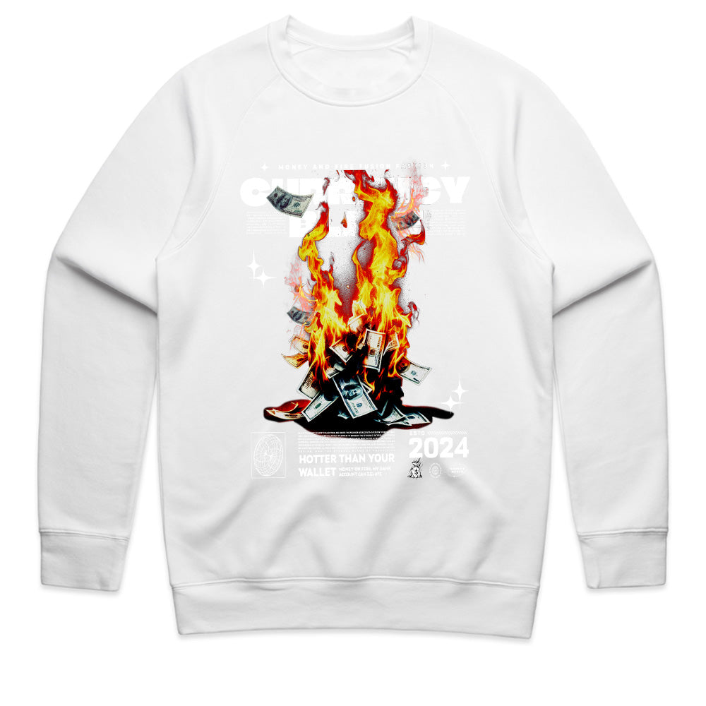 Currency Blaze" Money & Fire Fusion Tee