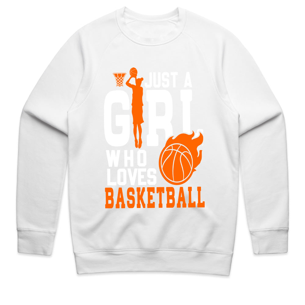 Court Queen: Just a Girl Who Loves Basketball Tee