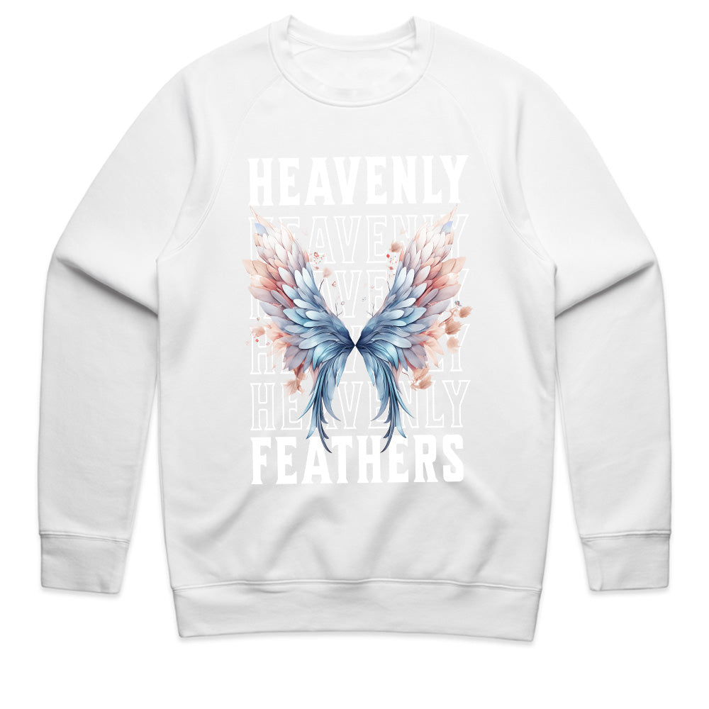 Heavenly Feathers: Angelic Winged Elegance Tee