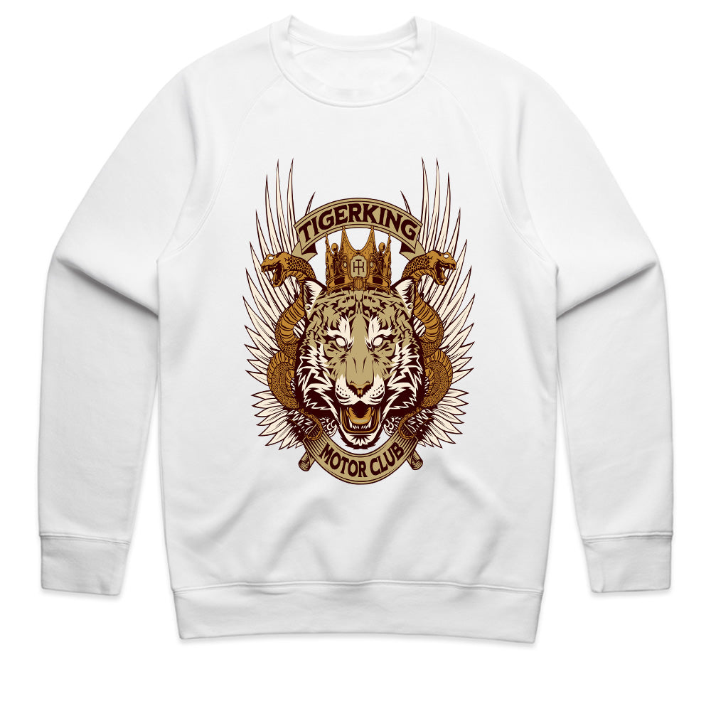 Tiger King Motor Club T-Shirt – Royal Power & Untamed Spirit