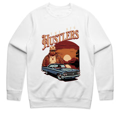The Big Hustlers: Sunset Drive Classic Car Graphic Tee
