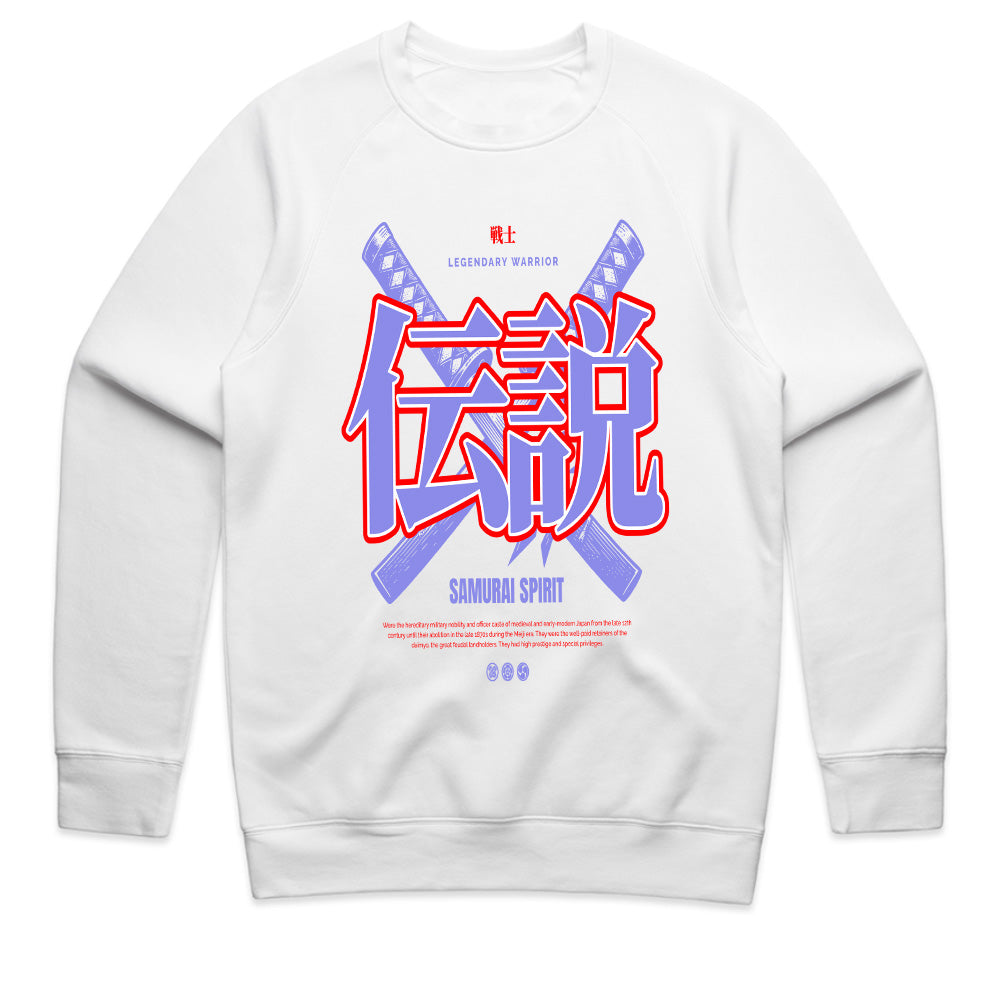 Samurai Spirit" Legendary Warrior Kanji Tee