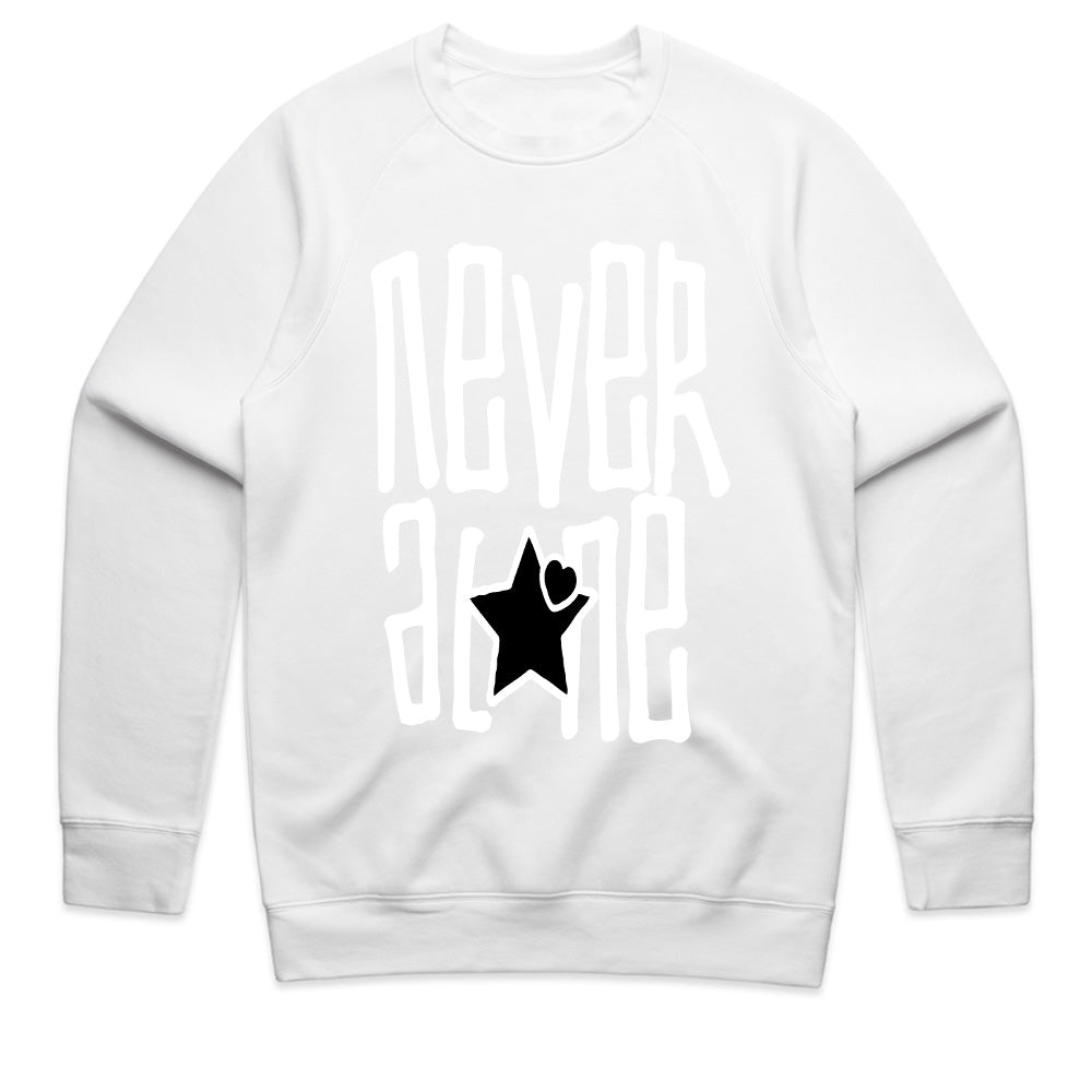 Never Alone: Heart & Star Statement Tee
