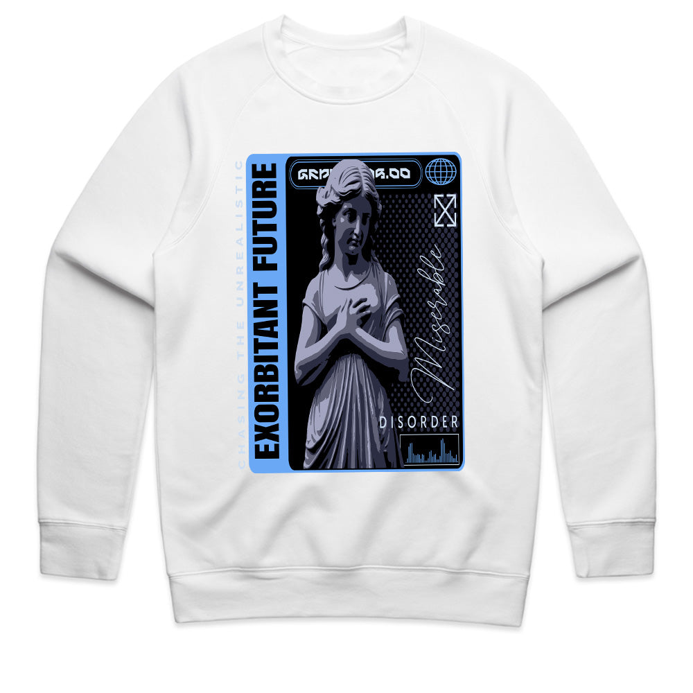 Digital Despair: “Exorbitant Future” Gothic Glitch Tee