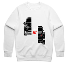 Ford Fiesta ST Blueprint T-Shirt – Hot Hatch Line Art Edition