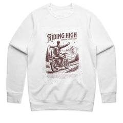 Riding High Vintage Biker Adventure T-Shirt