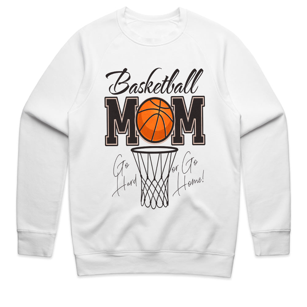 Court Queen: Basketball Mom Hustle Tee