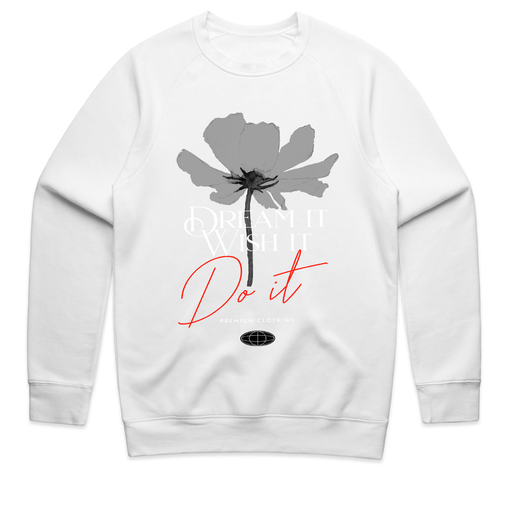 Dream. Wish. Do: Floral Motivation Tee