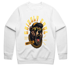 Grizzly Cool: Roar & Chill Streetwear Tee
