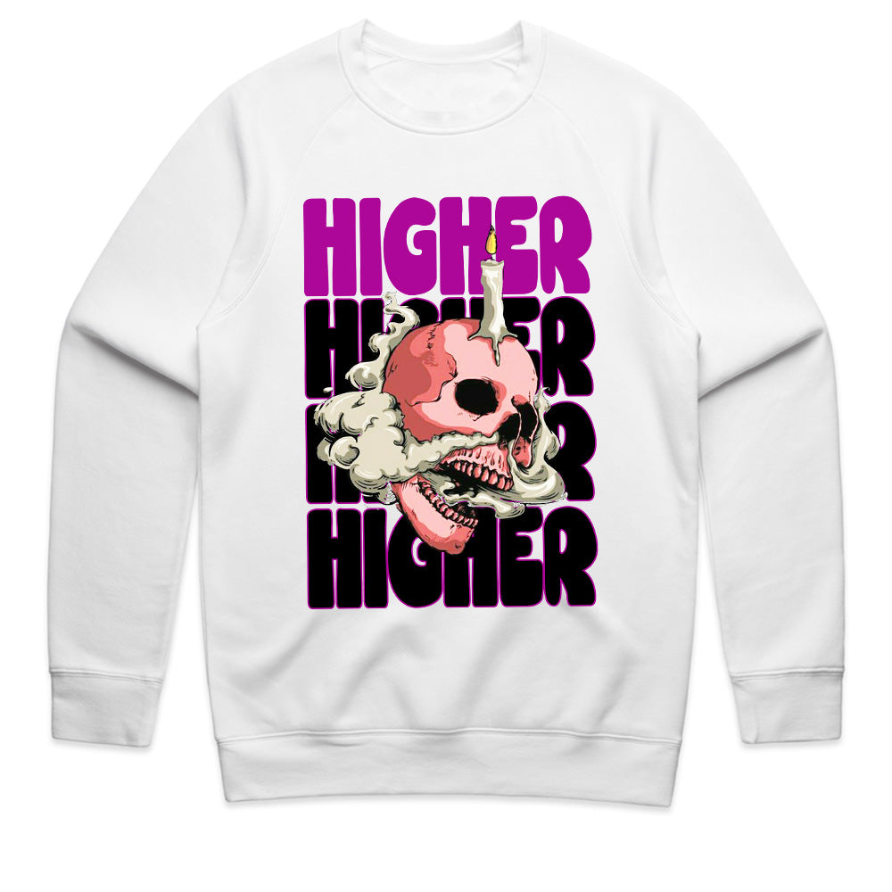 Ascend in Chaos: Higher Skull Smoke Tee