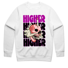 Ascend in Chaos: Higher Skull Smoke Tee