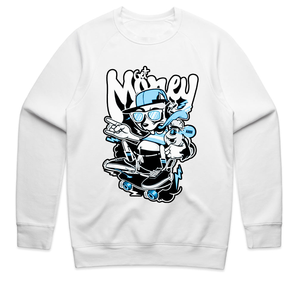 Hustle Pup: Get Money Skater Tee