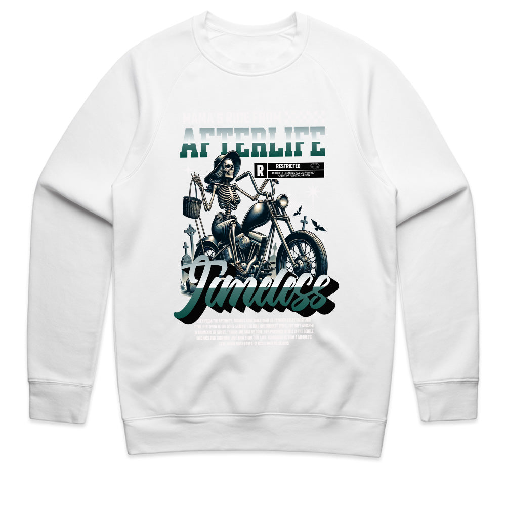 Mama’s Afterlife Ride” Timeless Tee