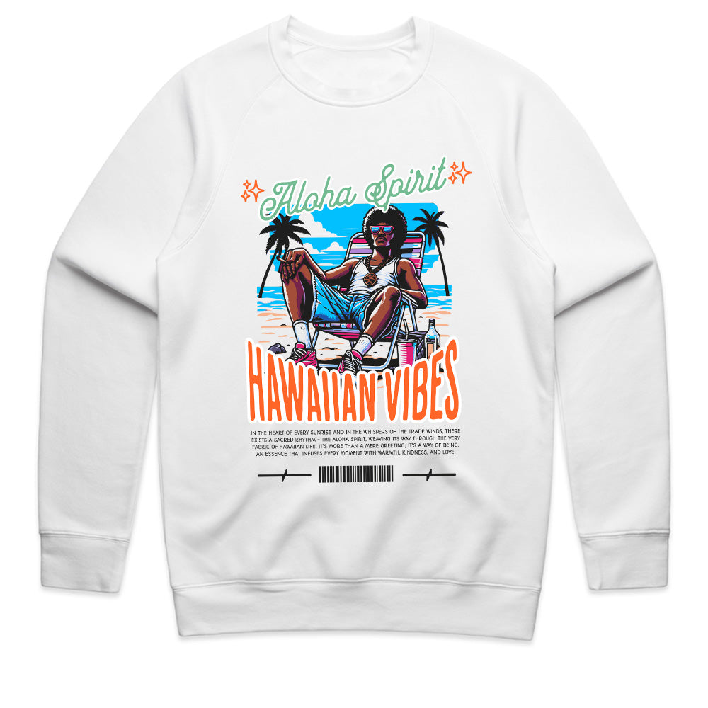 Island Chill: Aloha Spirit Hawaiian Vibes Tee
