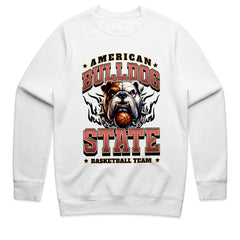 Iron Grit: American Bulldog State Basketball Tee