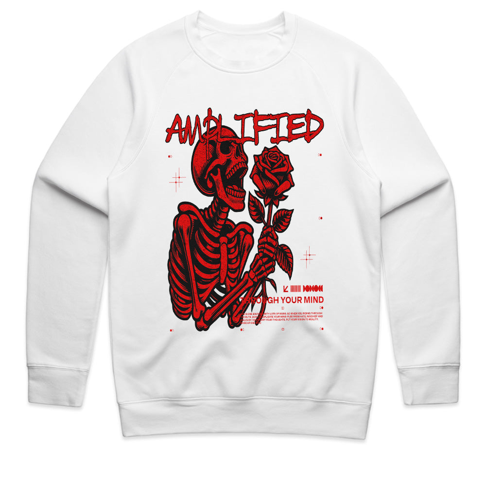 Neon Afterlife: Amplified Skeleton Tee