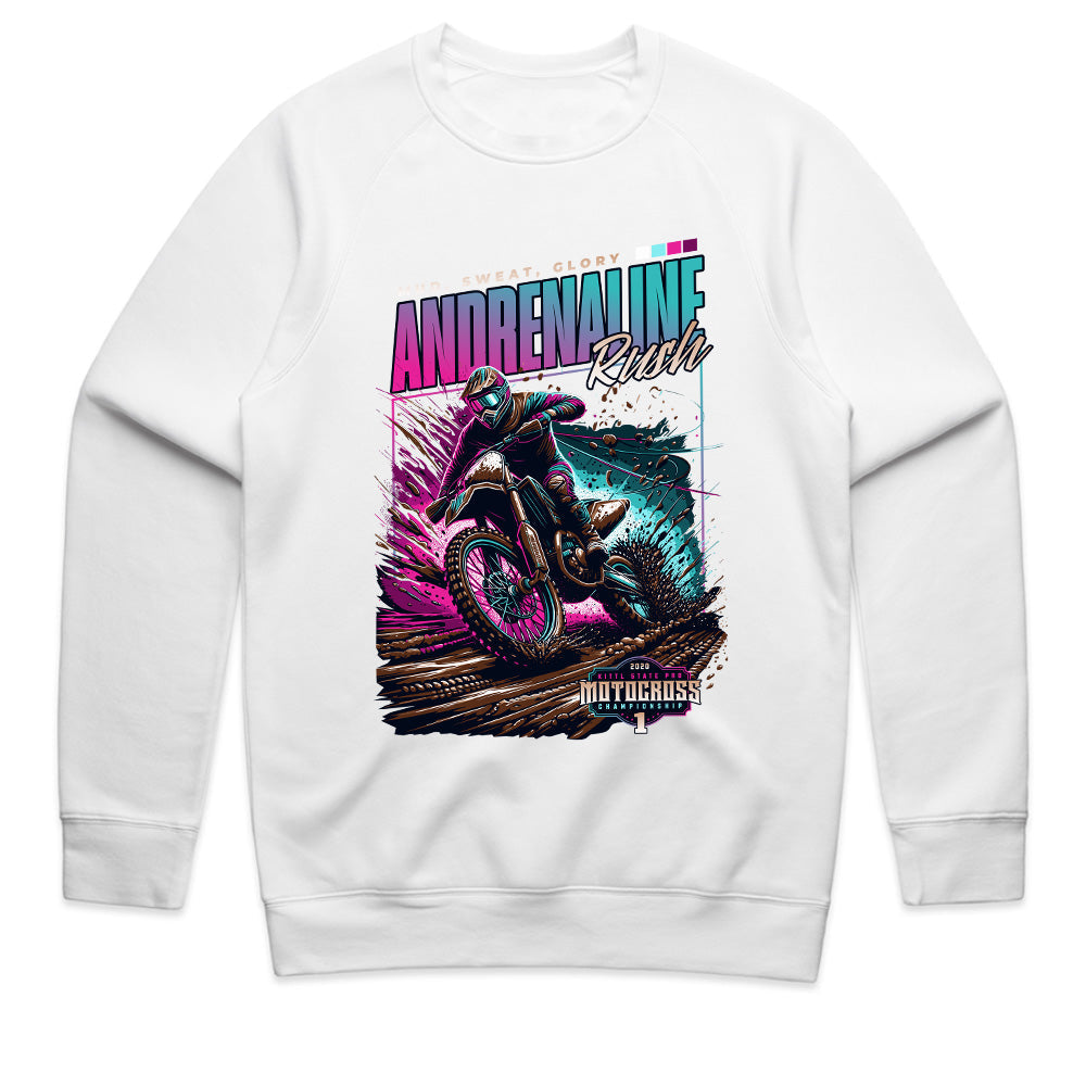 Adrenaline Rush – High-Speed Motocross Championship T-Shirt