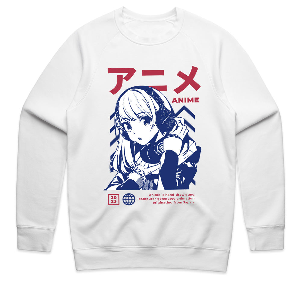 Neo Tokyo Vibes – Classic Anime Girl Tee