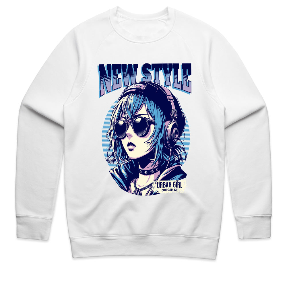 Urban Frequency – New Style Anime Girl Tee