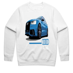 Audi RS Power T-Shirt – Blue Performance Edition