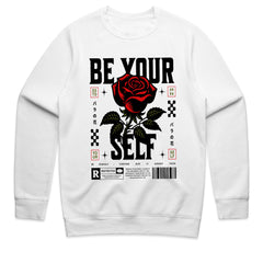 Crimson Identity: Be Your Self Rose Tee
