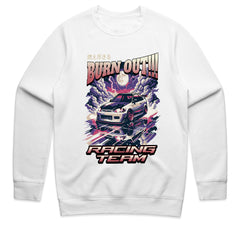 Burn Out Racing Team JDM Street Racer T-Shirt – Neon Drift Legends