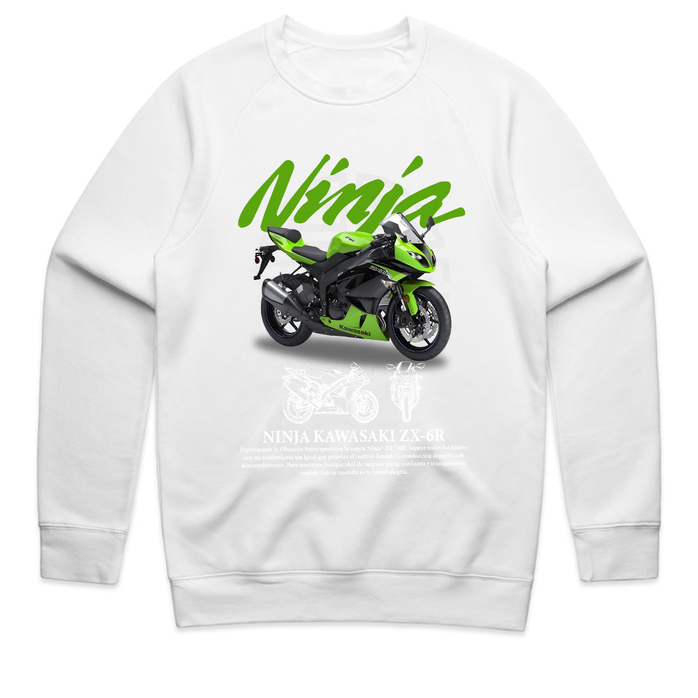 Kawasaki Ninja ZX-6R Sportbike T-Shirt – Ride the Green Beast