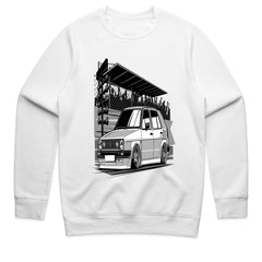 Retro Drag VW Golf MK2 T-Shirt – Classic Street Racer Style