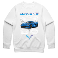 Corvette Legacy - Blueprint Edition Supercar Tee