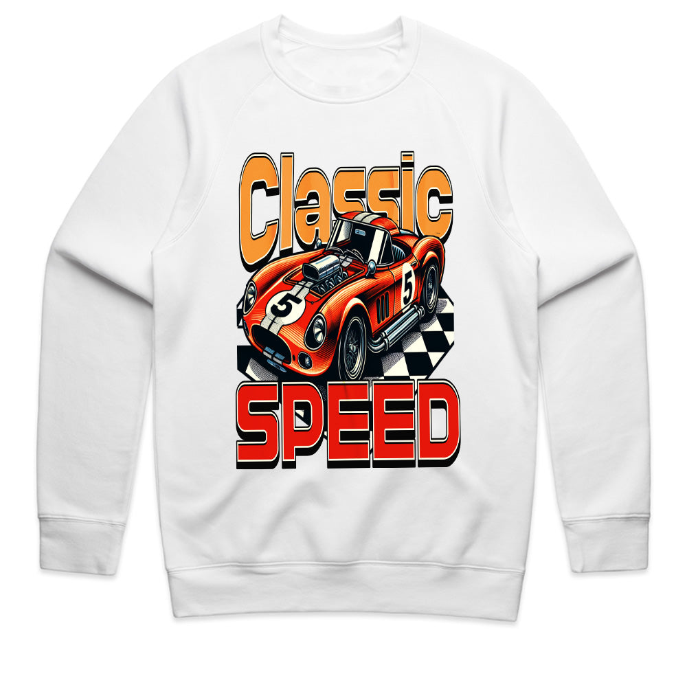 Classic Speed - Retro Racer Vintage Car Tee
