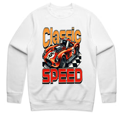 Classic Speed - Retro Racer Vintage Car Tee