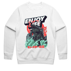 Enjoy Life Godzilla Shirt
