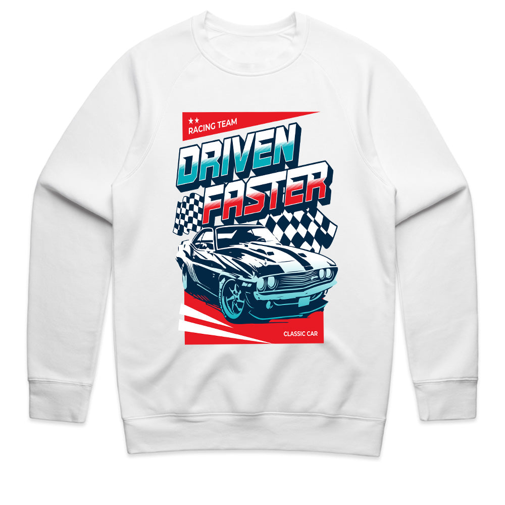 Driven Faster - Classic Racing Team Speed Tee