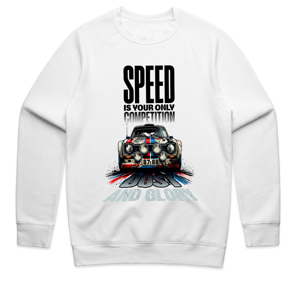 Dust and Glory - Speed Is Your Only Competition Racing Tee