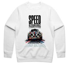 Dust and Glory - Speed Is Your Only Competition Racing Tee